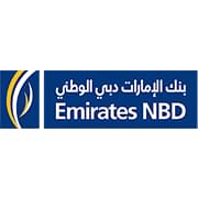 Emirates NBD is the largest bank in the UAE. In 1963 National Bank of Dubai (NBD) was founded. In 2007 it merged with Emirates Bank International (EBI) to form Emirates NBD Bank.>