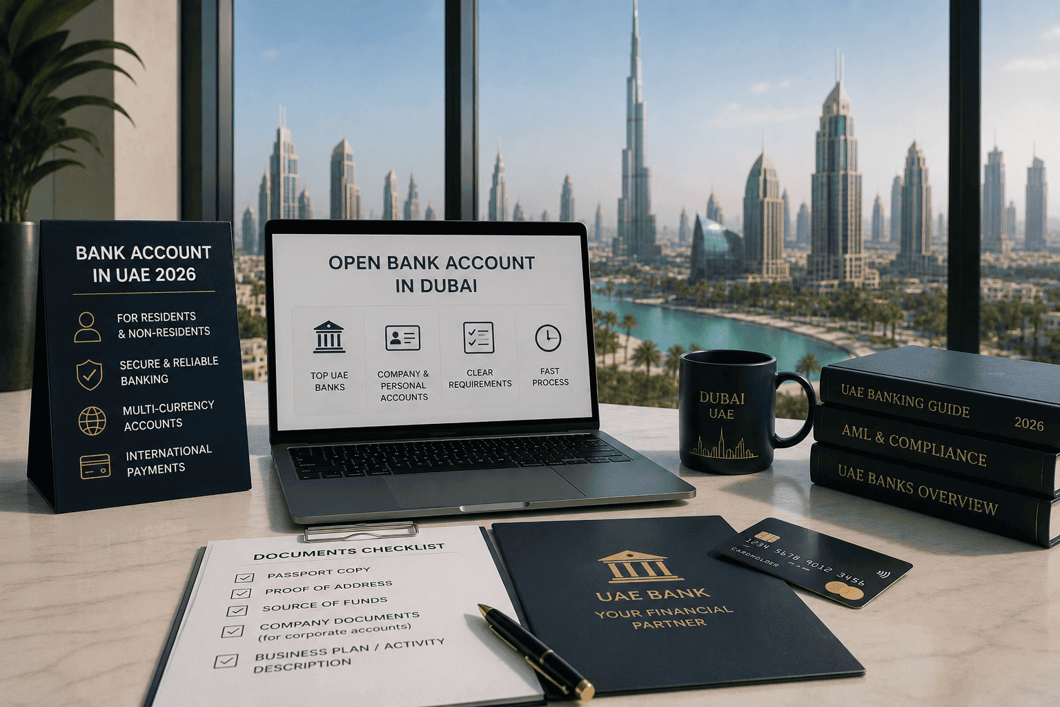 Открытие банковских счетов в ОАЭ